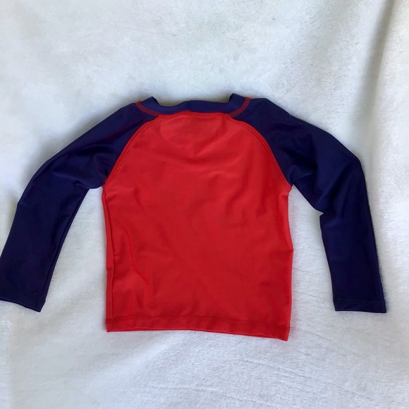 Tony Hawk Red & Navy 'Ride The Wave' Long-Sleeve Rashguard - Picture 2 of 4